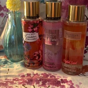 3 Victoria’s Secret bottles